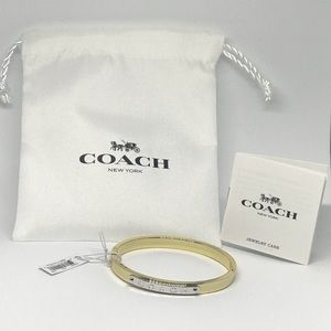 Coach bangle bracelet